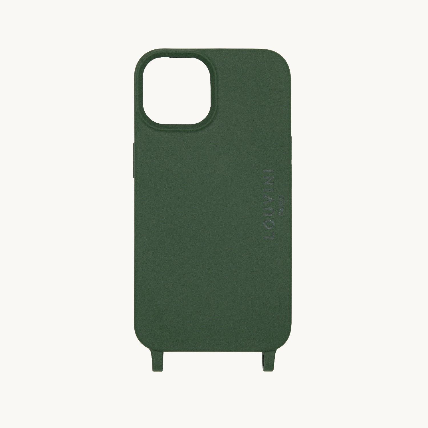 IPHONE CASE WITH LOOPS AND MAGSAFE MILO - OLIVE