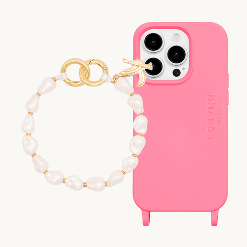 iPhone Case MILO MagSafe Pink & IDA Ecru Bracelet