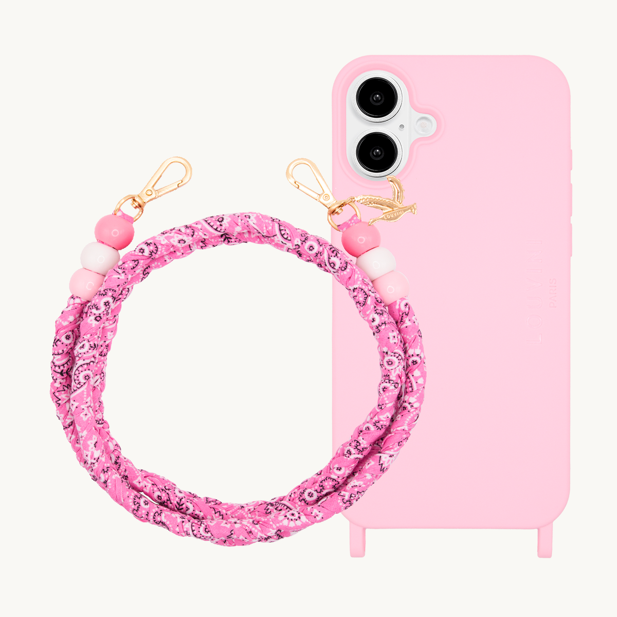 MILO Soft Pink MagSafe iPhone Case & Cord ARIZONA Pink