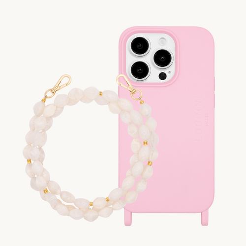 iPhone Case MILO MagSafe Black & RITA Beige Chain