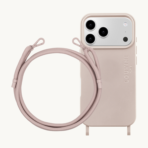 MILO MagSafe Taupe iPhone Case & SAM Taupe Strap