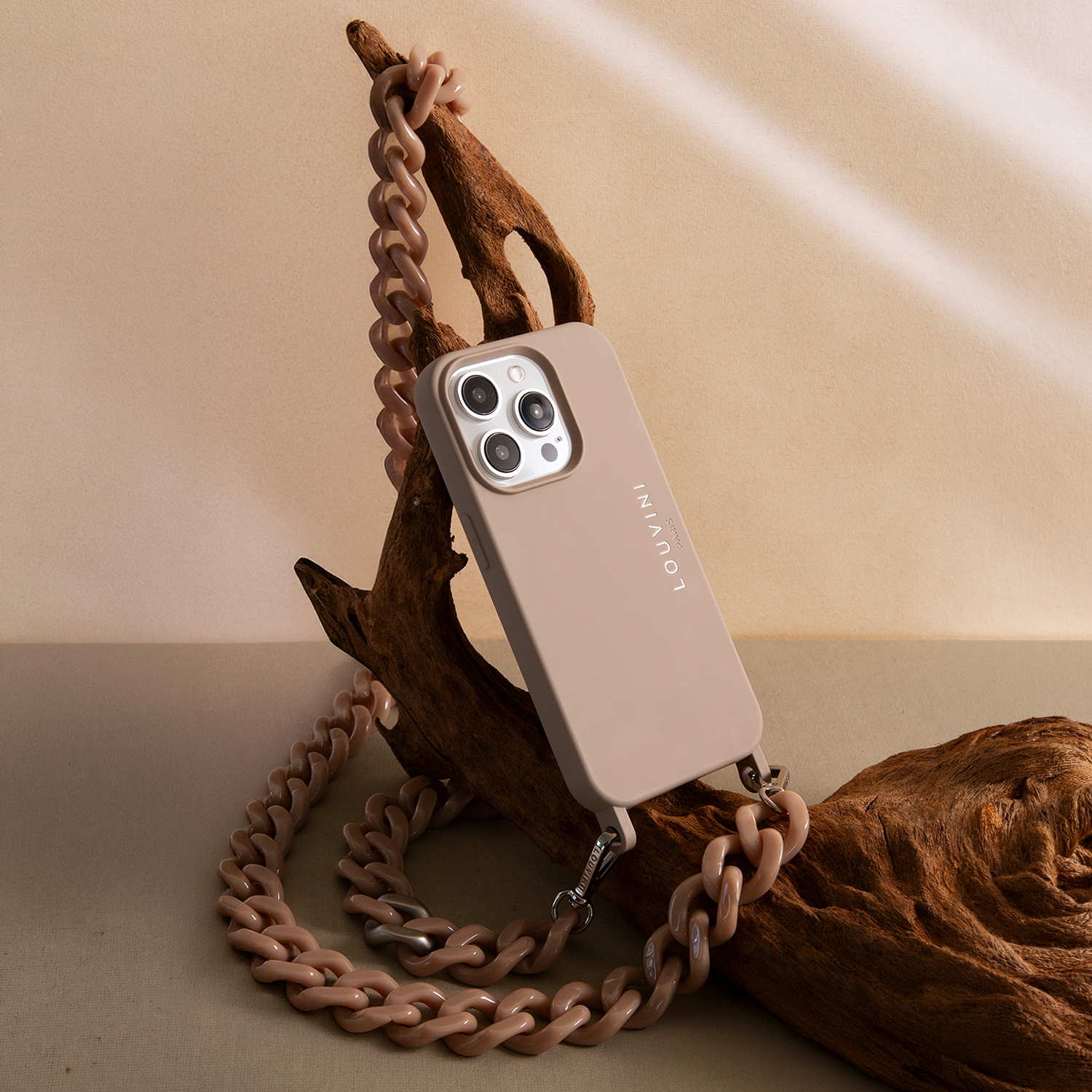 MILO iPhone Case with loops and MagSafe - Taupe