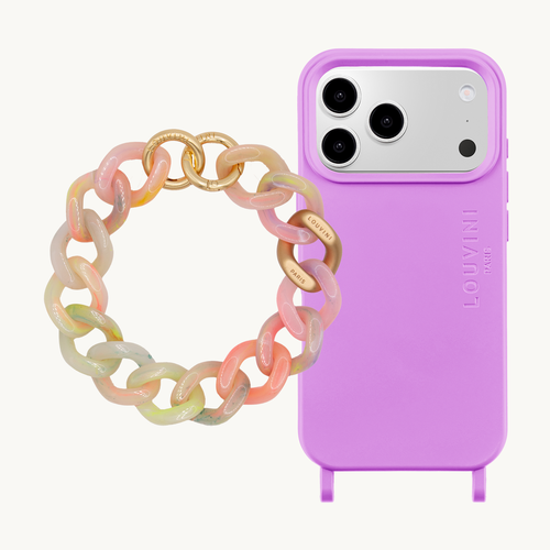 MILO Purple MagSafe iPhone Case & PETIT ZOE Neon Bracelet