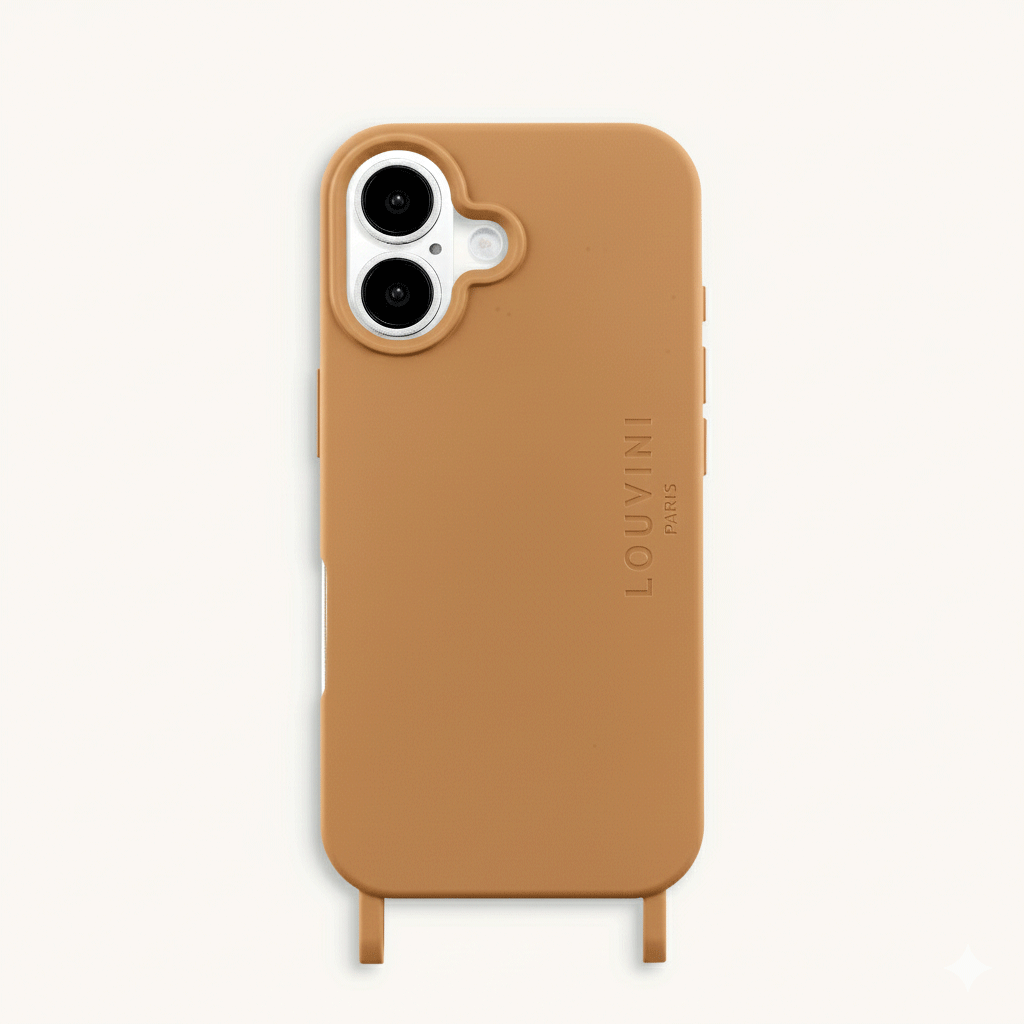 iPhone Case with loops and MagSafe MILO - Cinnamon