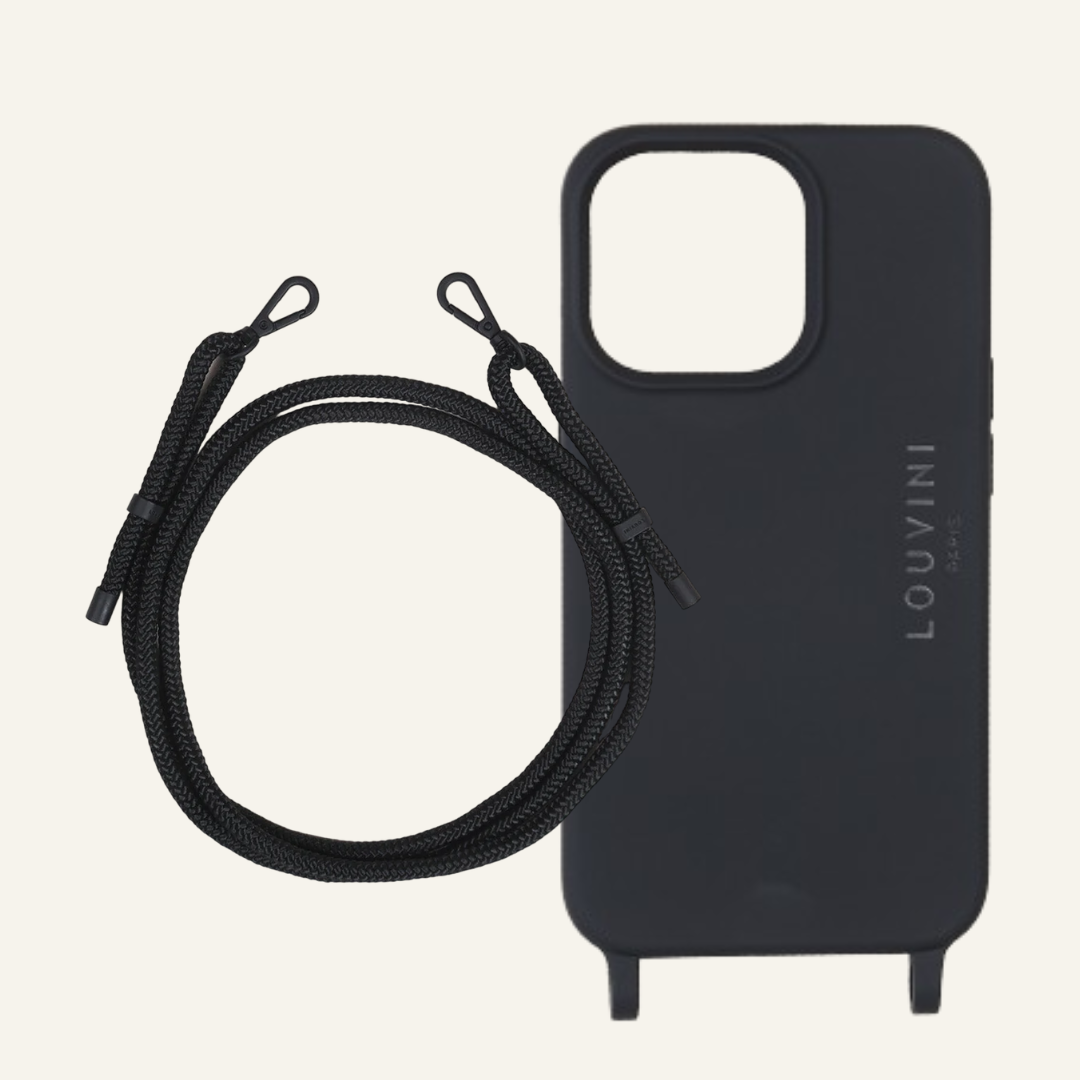 Milo Black iPhone Case & Sam Black Cord