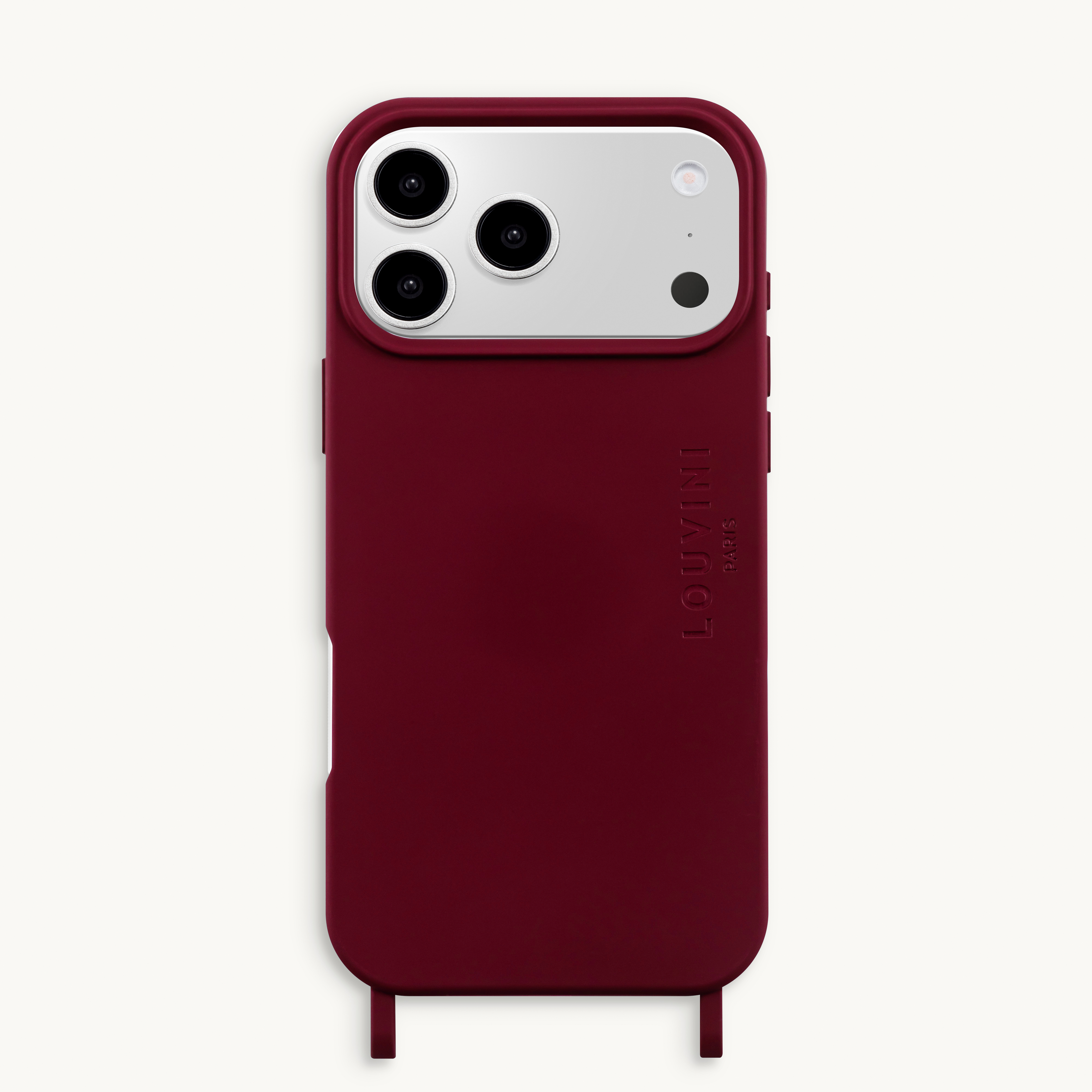 iPhone Case with loops and MagSafe MILO - Burgundy