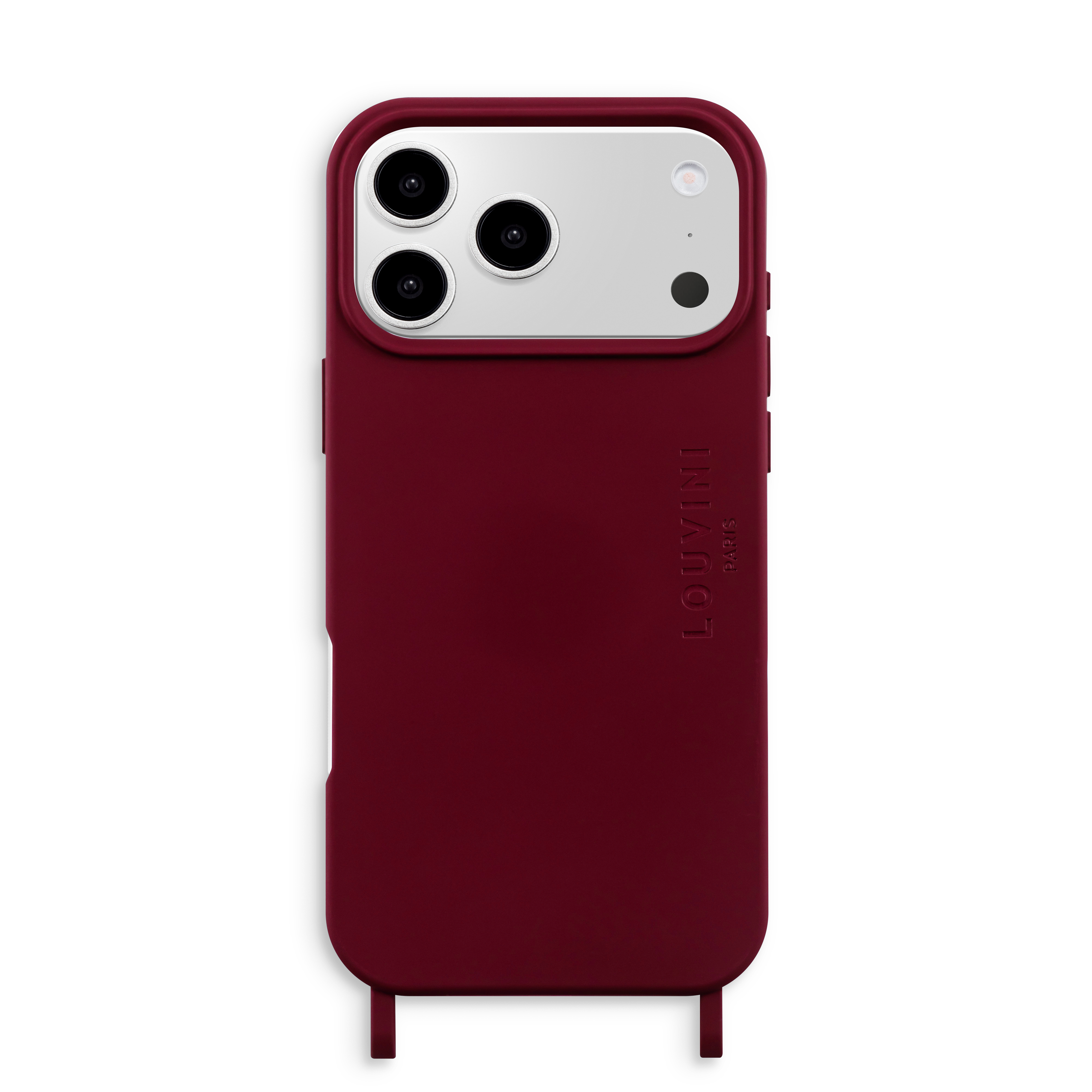 iPhone Case with loops and MagSafe MILO - Burgundy