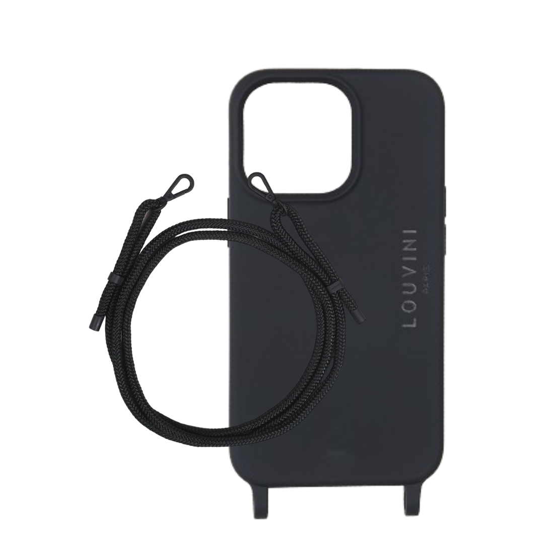 Milo Black iPhone Case & Sam Black Cord