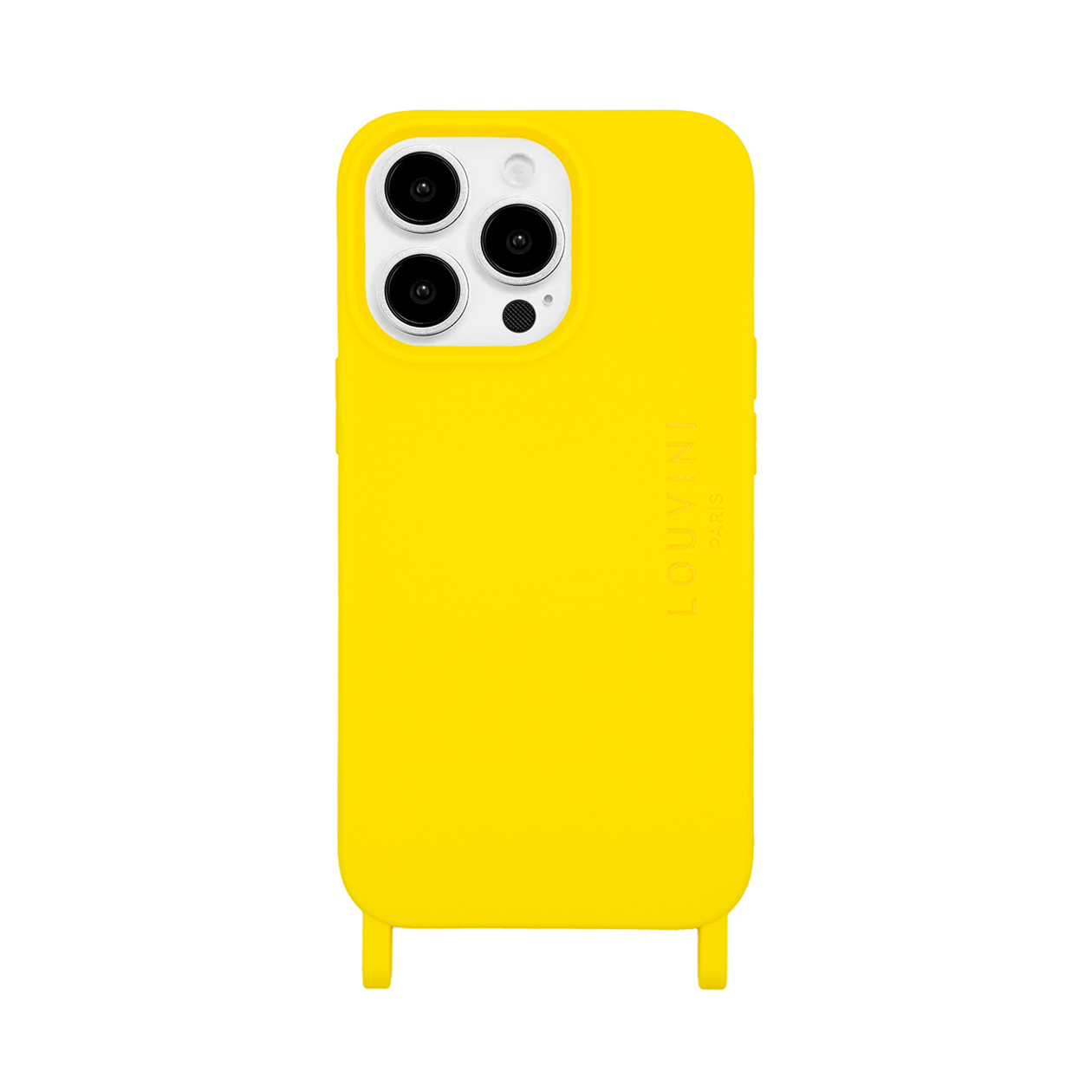 iPhone Case with loops MILO - YELLOW