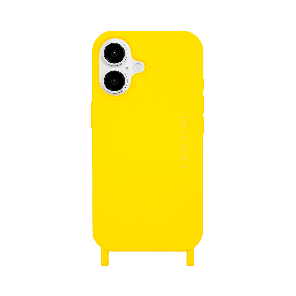 iPhone Case with loops MILO - YELLOW