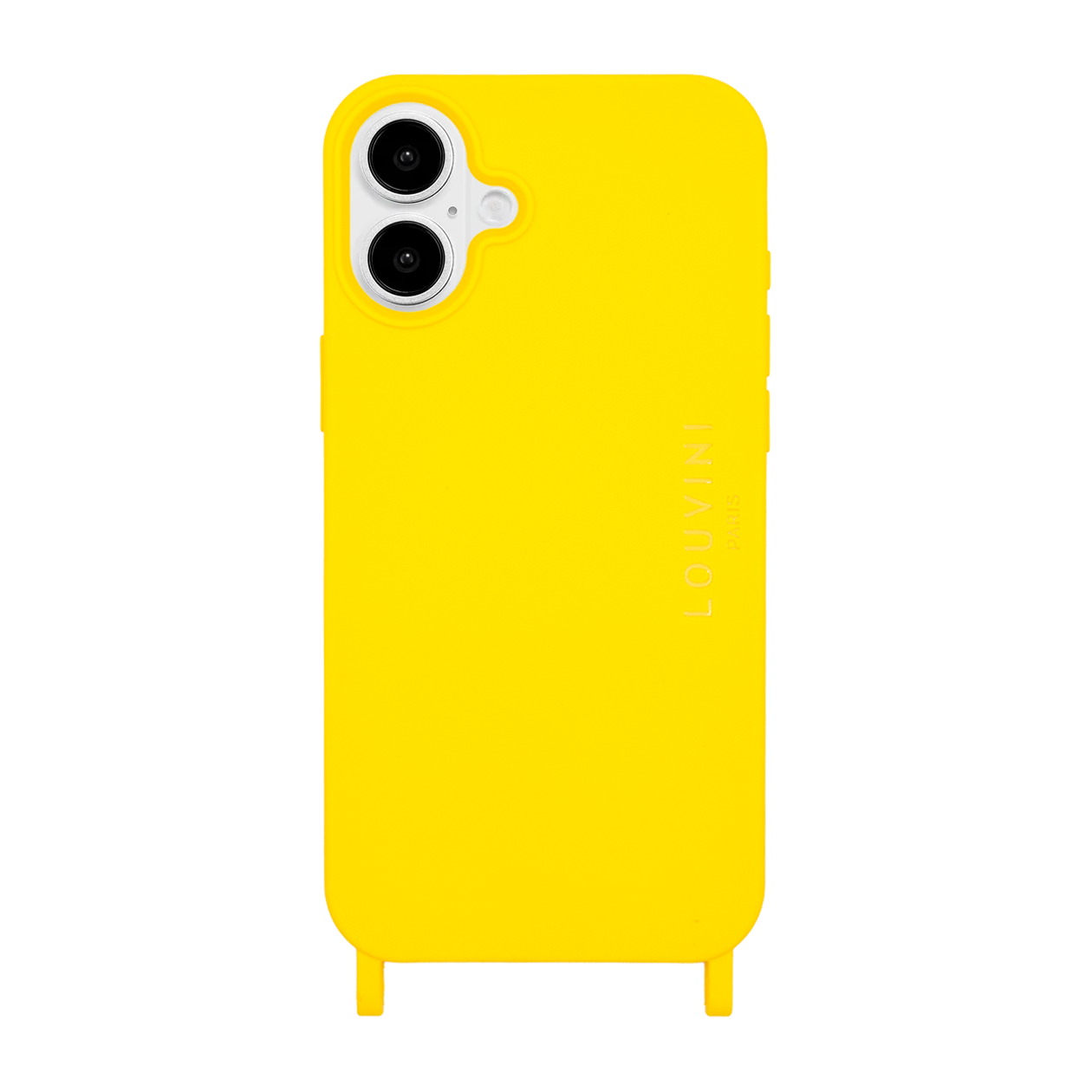 iPhone Case with loops MILO - YELLOW
