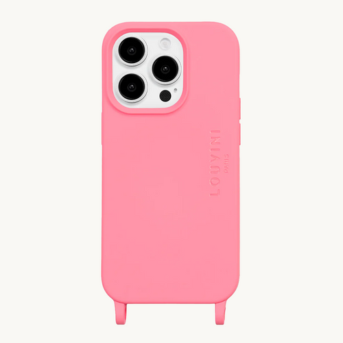 coque de téléphone en TPU rose