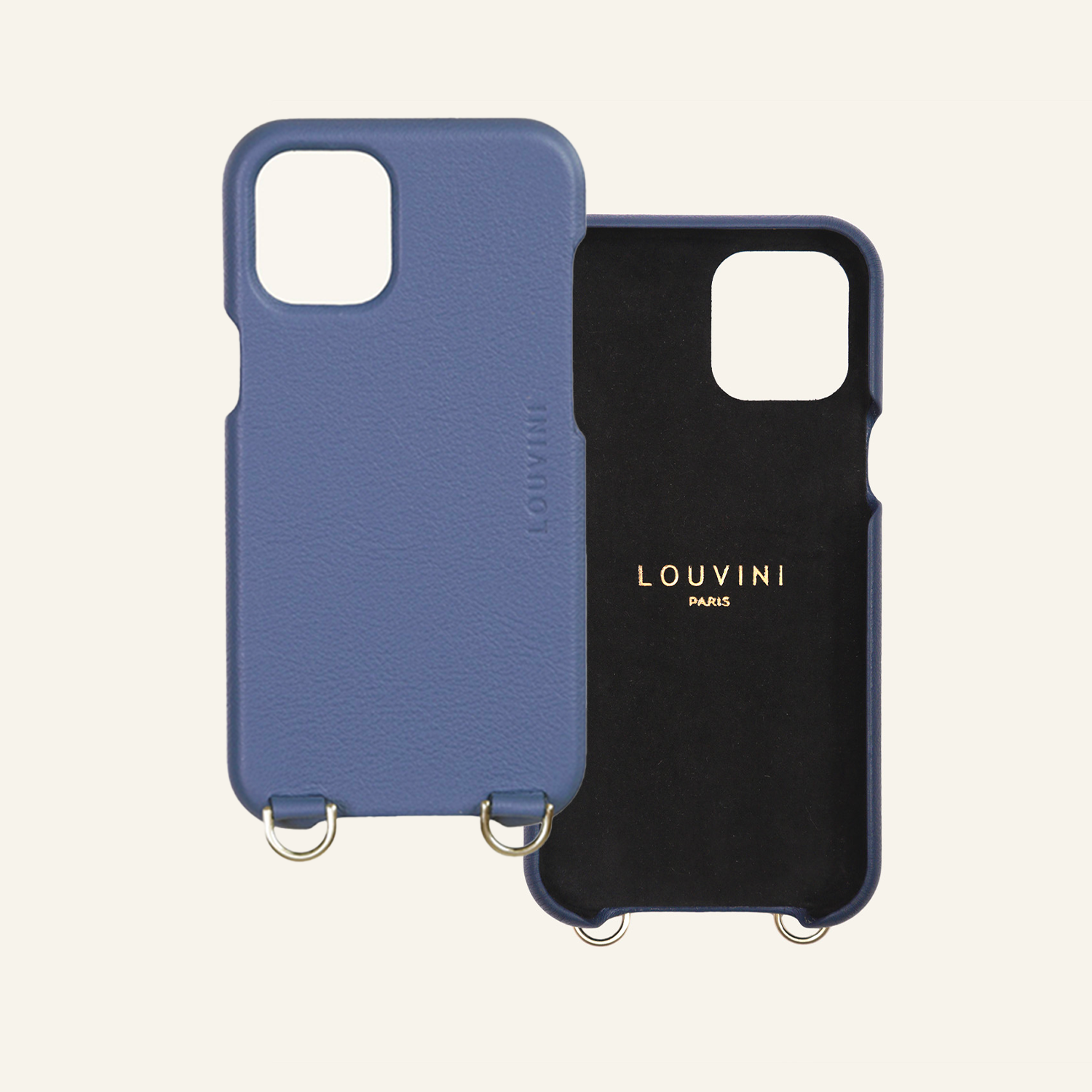 LEATHER IPHONE CASE PETIT LOU (Iphone 12 & 13 mini)