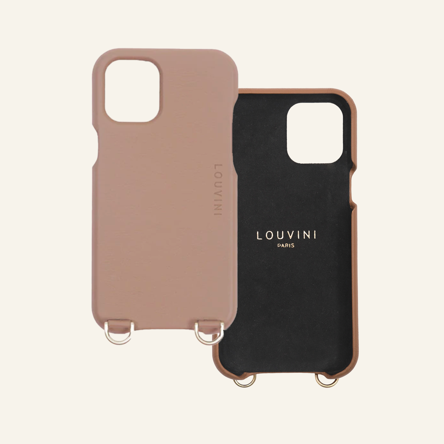 LEATHER IPHONE CASE PETIT LOU (Iphone 12 & 13 mini)