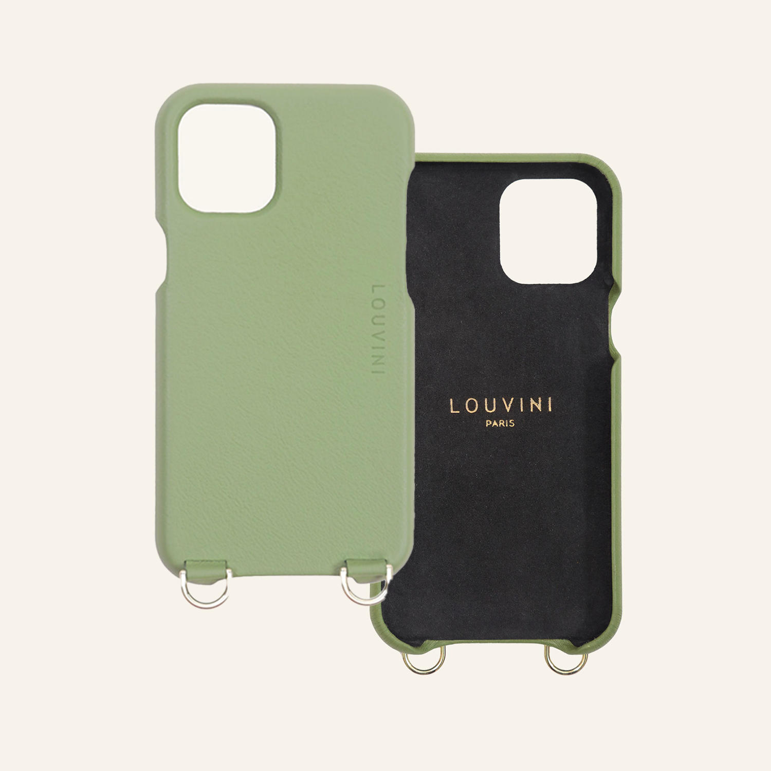 LEATHER IPHONE CASE PETIT LOU (Iphone 12 & 13 mini)