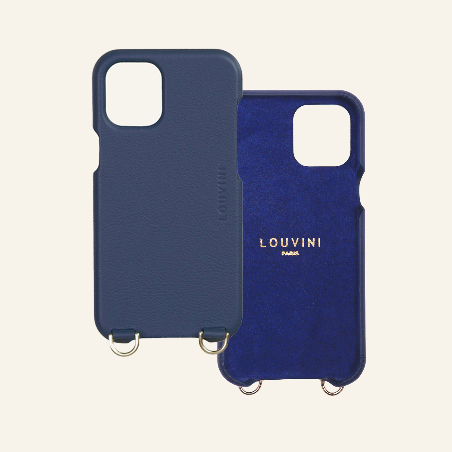 LEATHER IPHONE CASE PETIT LOU (Iphone 12 & 13 mini)