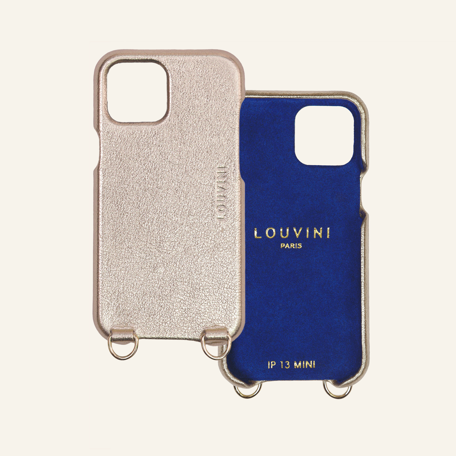 LEATHER IPHONE CASE PETIT LOU (Iphone 12 & 13 mini)