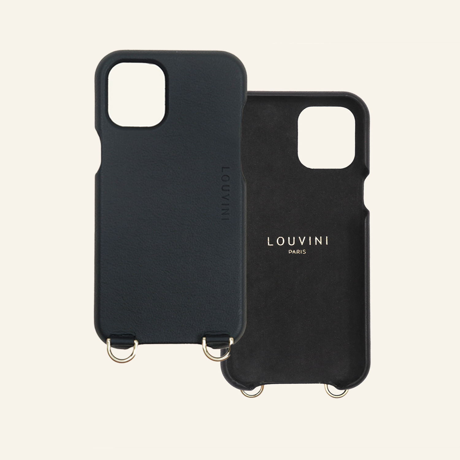 LEATHER IPHONE CASE PETIT LOU (Iphone 12 & 13 mini)