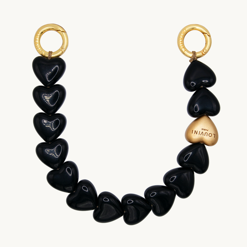 PETIT CUORE Bracelet - Black