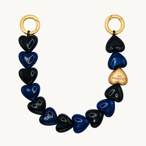 PETIT CUORE Bracelet - Black-Navy