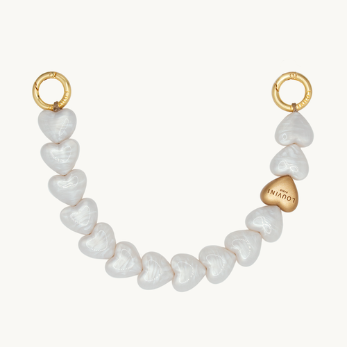 PETIT CUORE Bracelet - White Pearl
