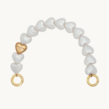 louvini paris PETIT CUORE　WHITE PEARLS CHARLIE iPhone Case & PETIT CUORE White Pearl Bracelet