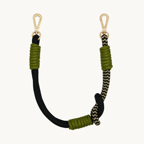 PETIT TESSA Bracelet - Black-Khaki