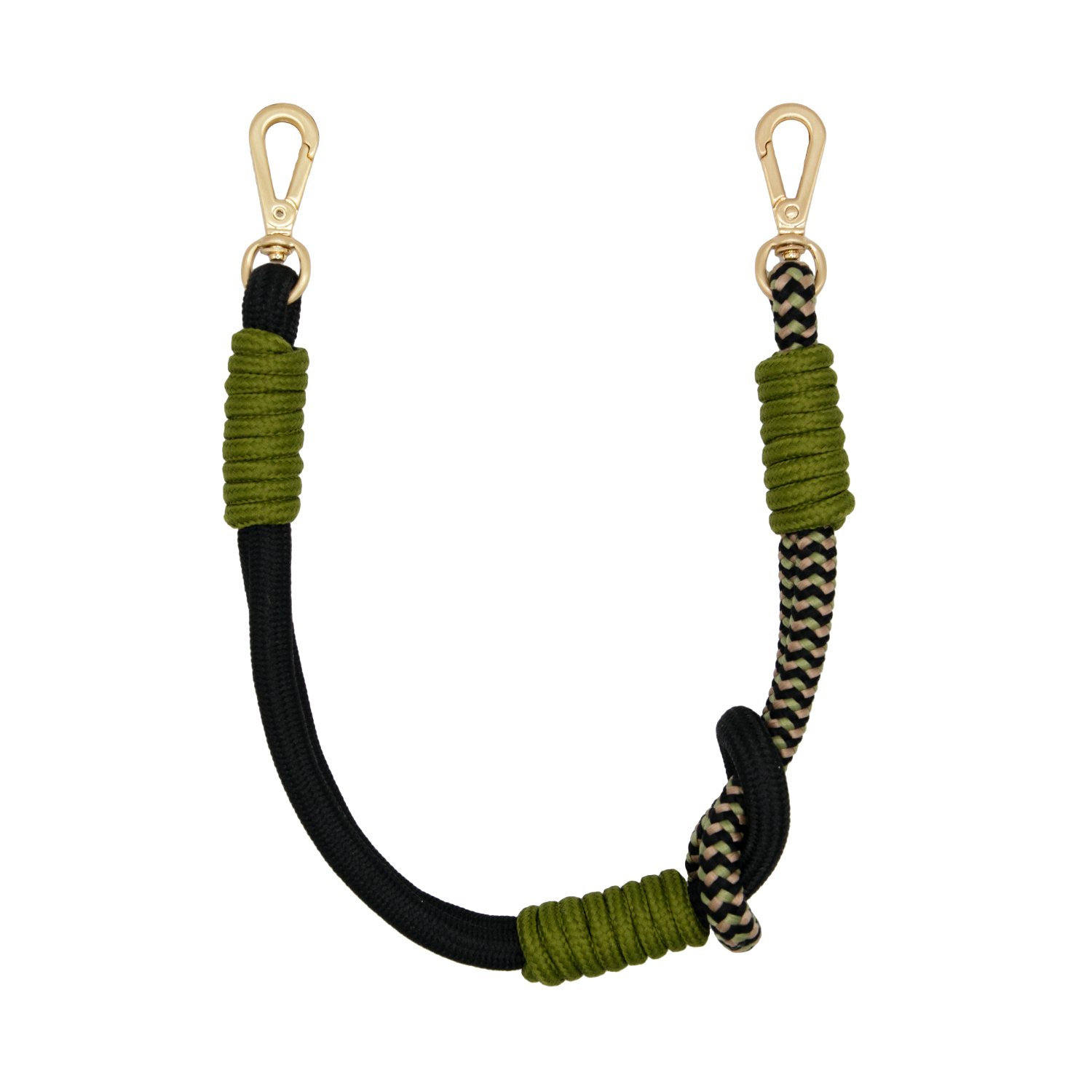 PETIT TESSA Bracelet - Black-Khaki