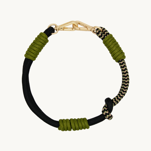 PETIT TESSA Bracelet - Black-Khaki