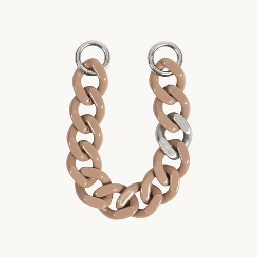 PETIT ZOE Silver Chain - Taupe