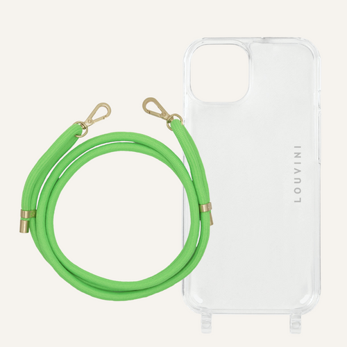 Charlie iPhone Case & Tessa Neon Green Cord