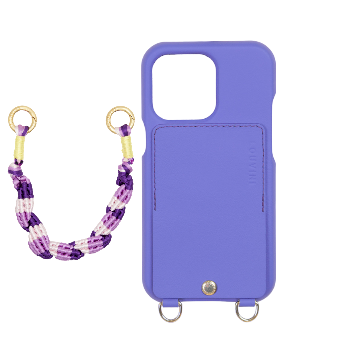 Lou Case Purple & LAYLA x YASSS Purple Woven Cord