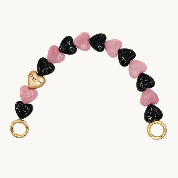 【あかね】LOUVINI PETIT CUORE　RAINBOW Petit_Cuore_Noir_Rose_Detail_o