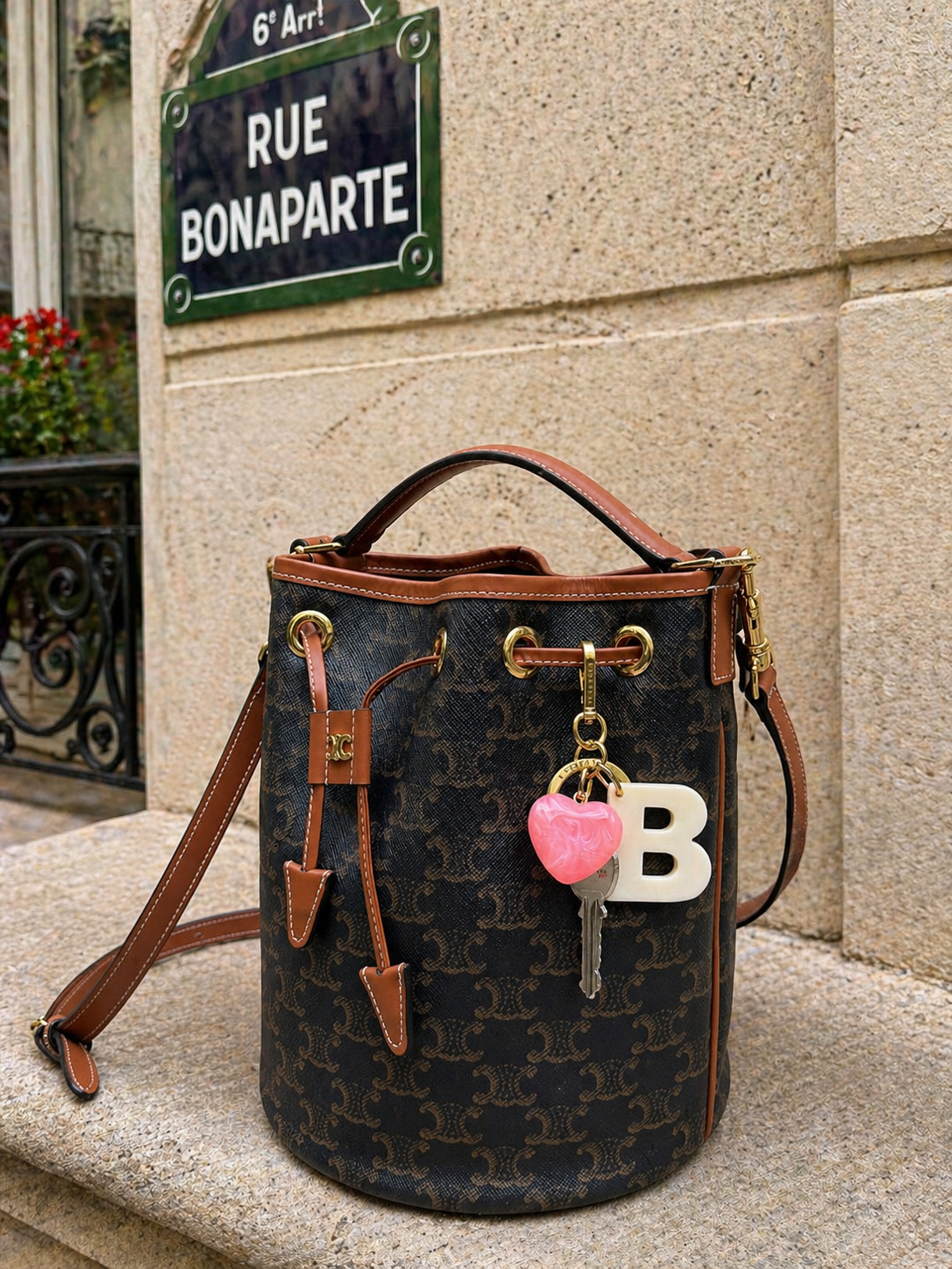 KEY RING - LETTRE D'AMOUR B
