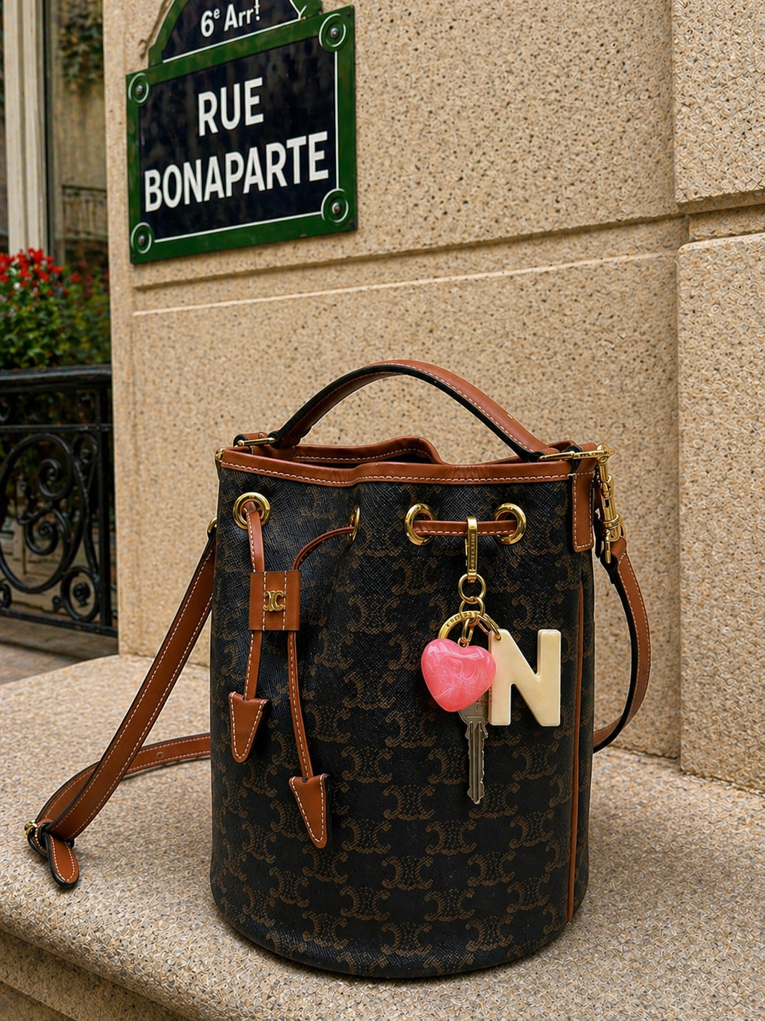 KEY RING - LETTRE D'AMOUR N