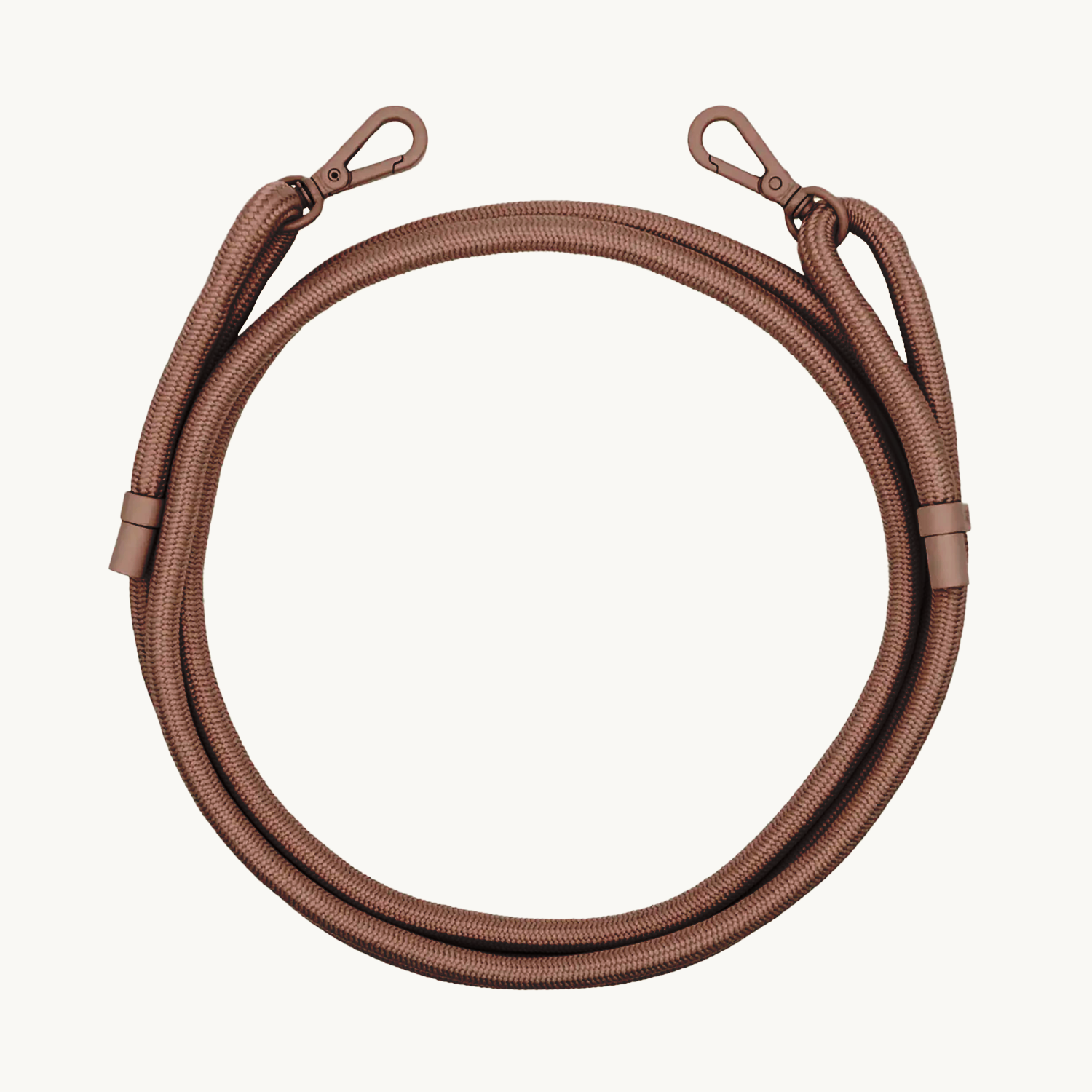 Cordon de telephone ajustable marron