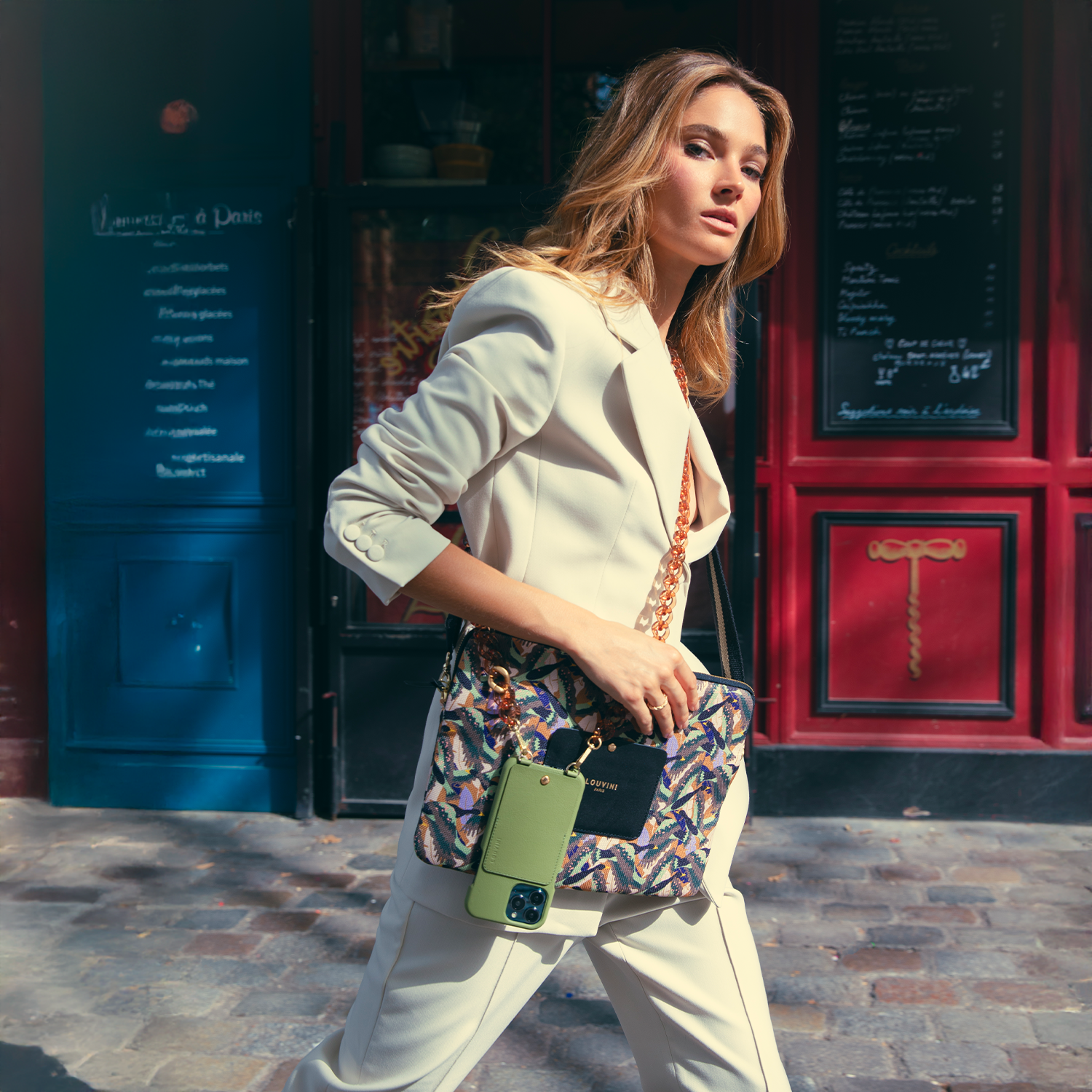 STELLA Birds Laptop Sleeve - Khaki