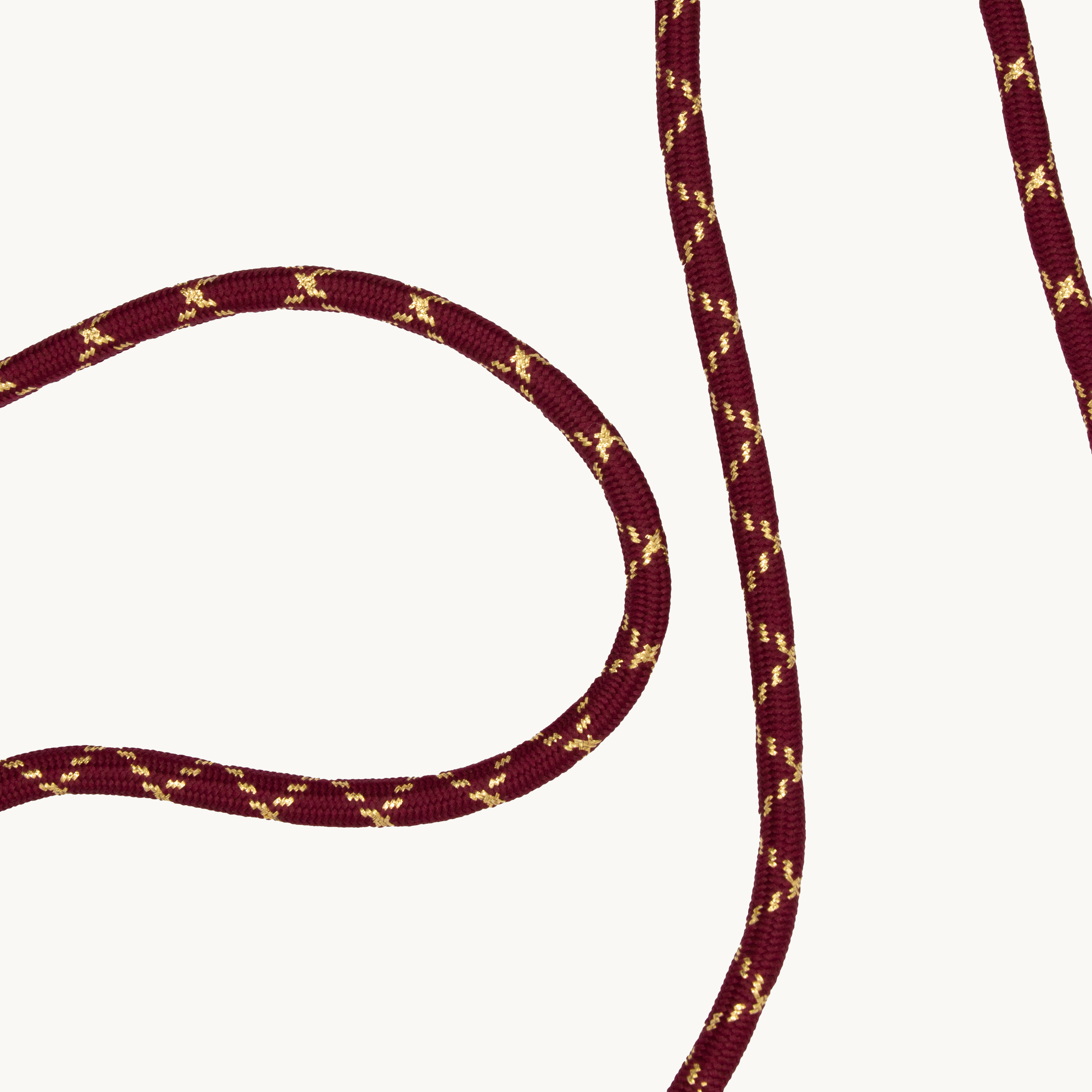 Burgundy MILO Phone Case & Burgundy Gold TESSA Cord
