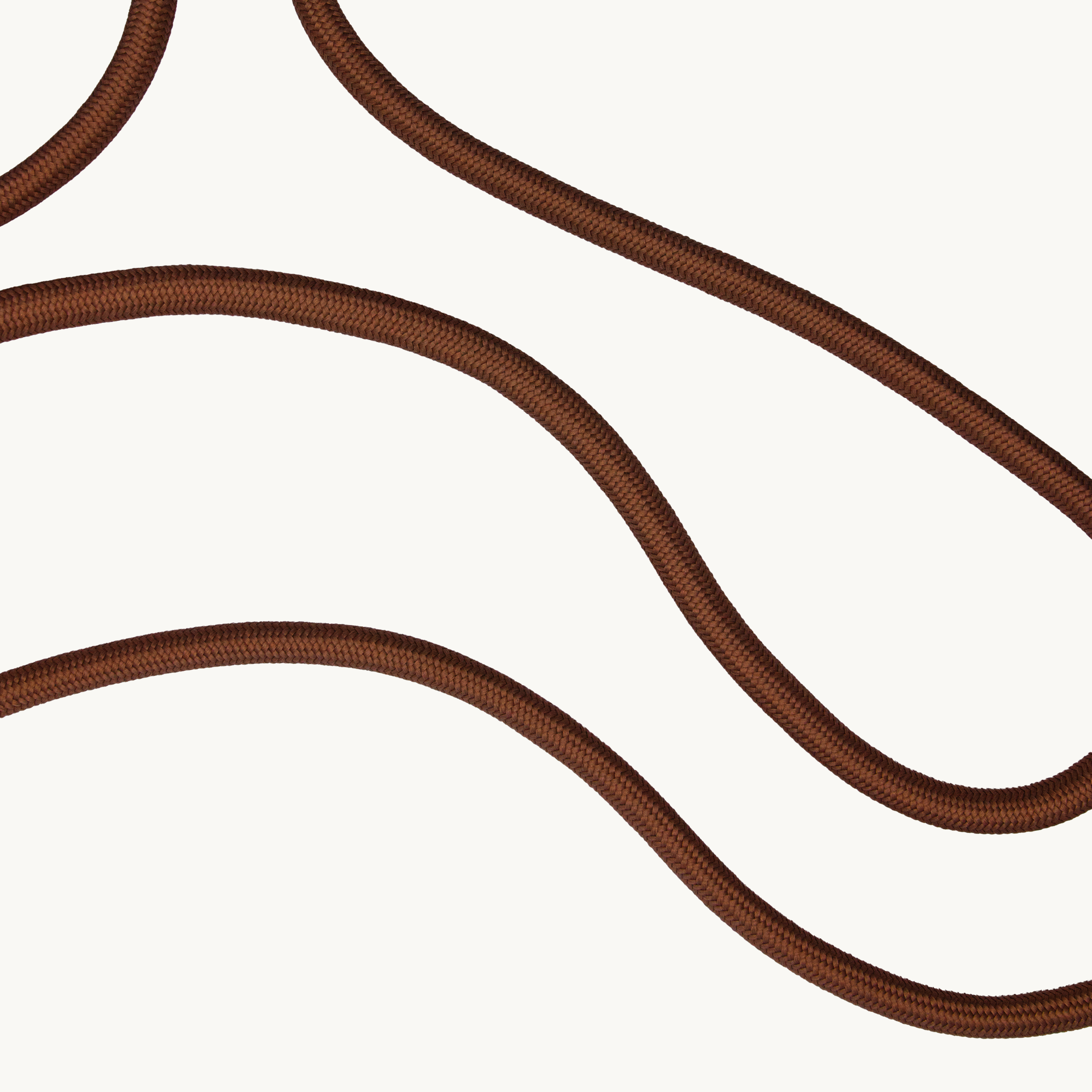 Cordon de telephone ajustable marron