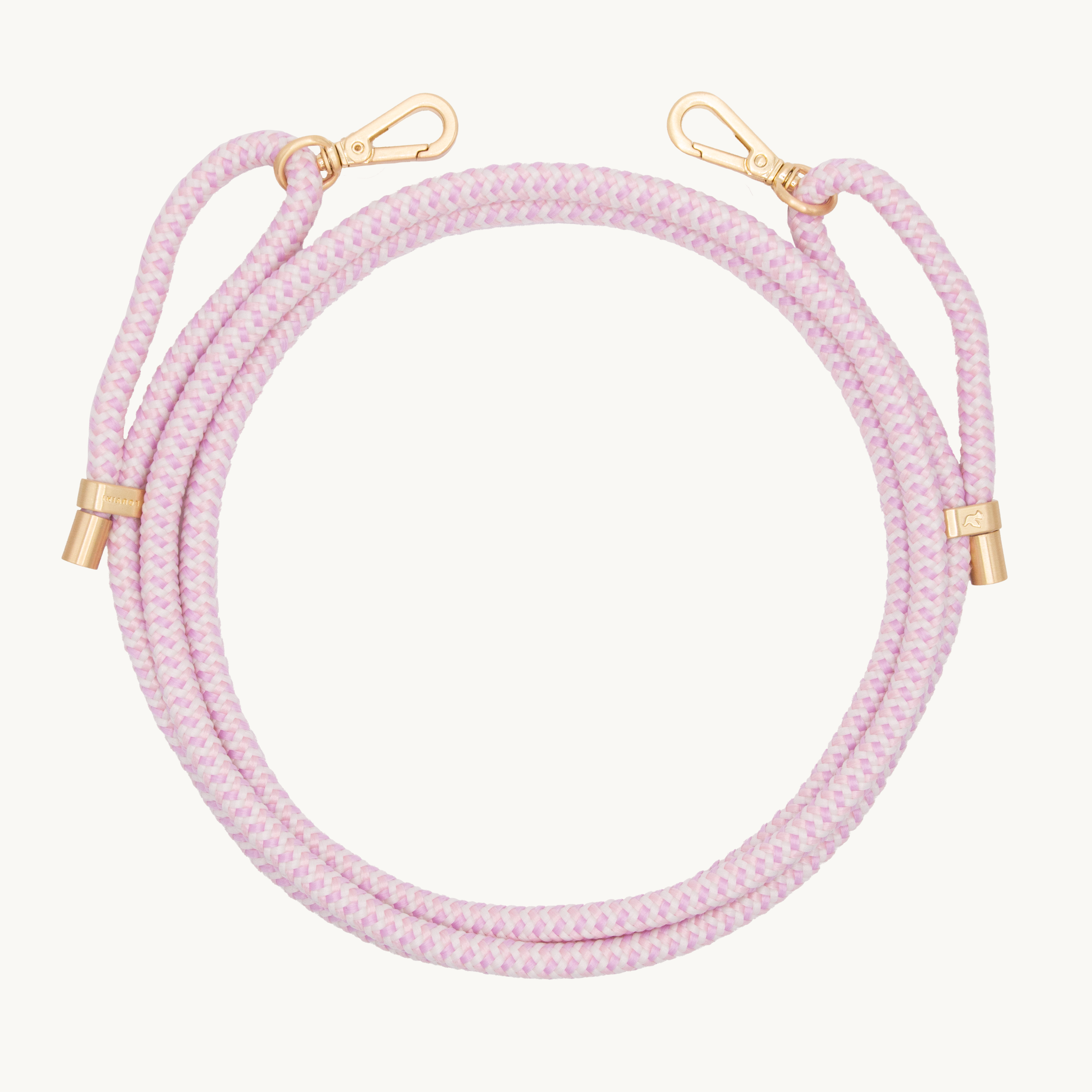 Cordon de telephone ajustable multicolore violet rose