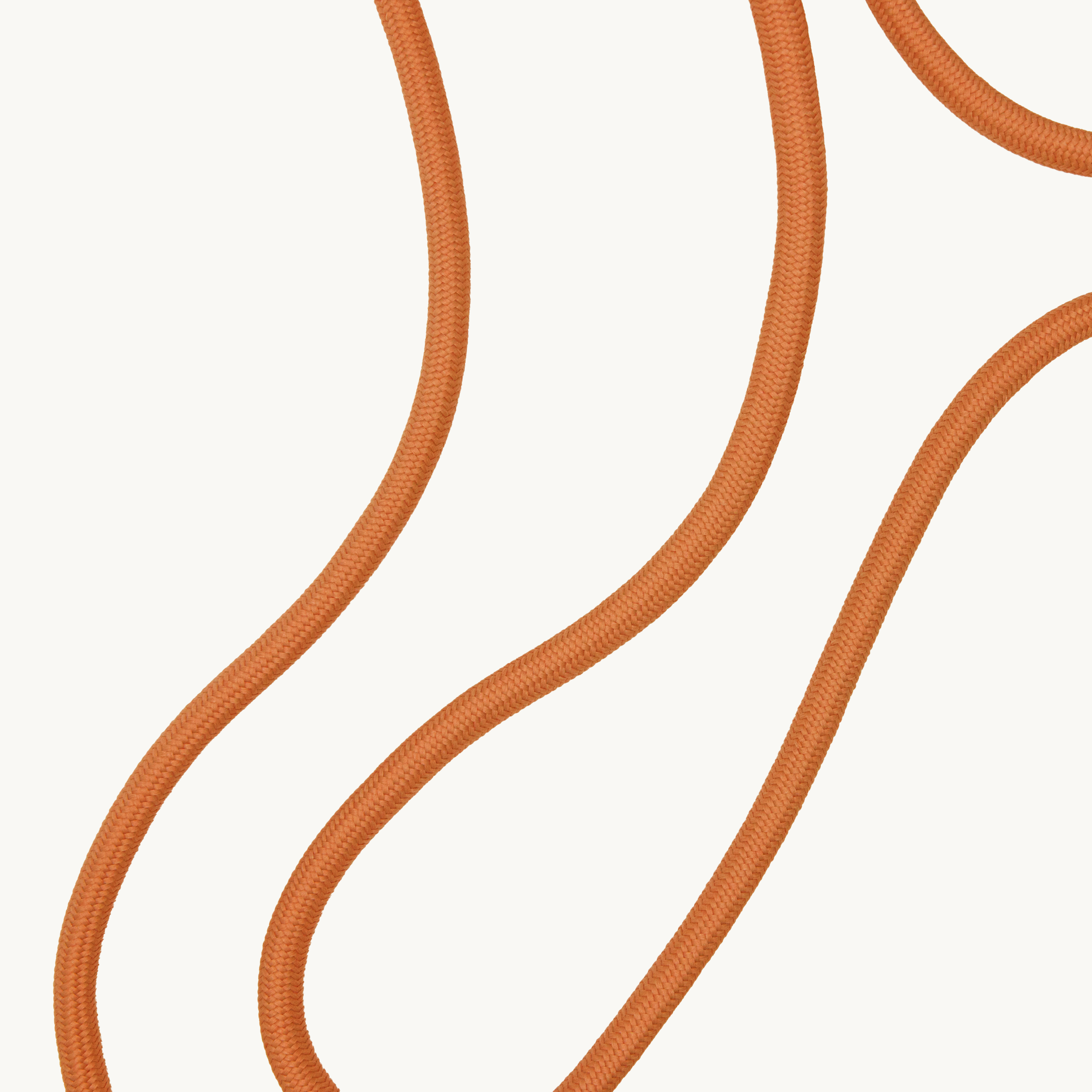 Cordon de telephone ajustable orange