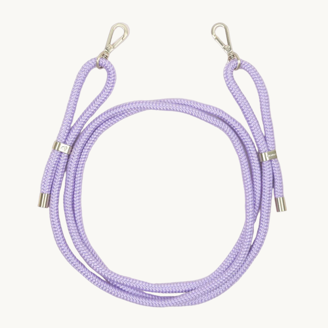 cordon telephone bandouliere violet