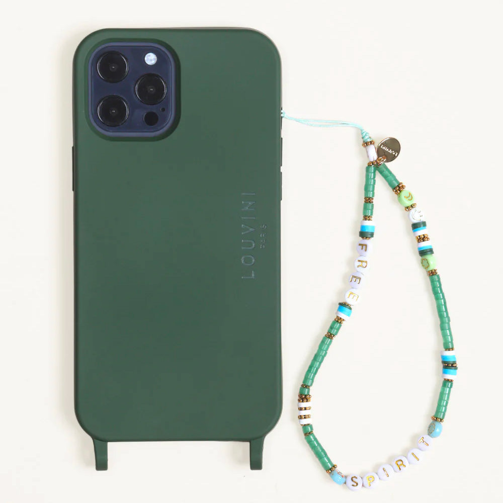 YANA Green Phone Charm 