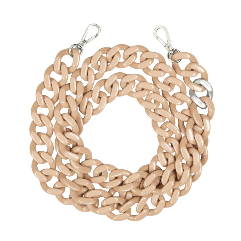ZOE silver Chain - Taupe