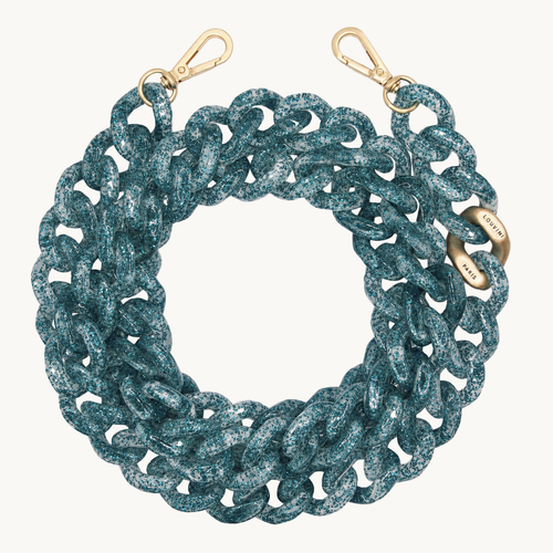 ZOE Chain - Glittery Blue