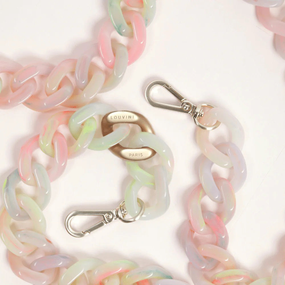 Chaîne de telephone fluo