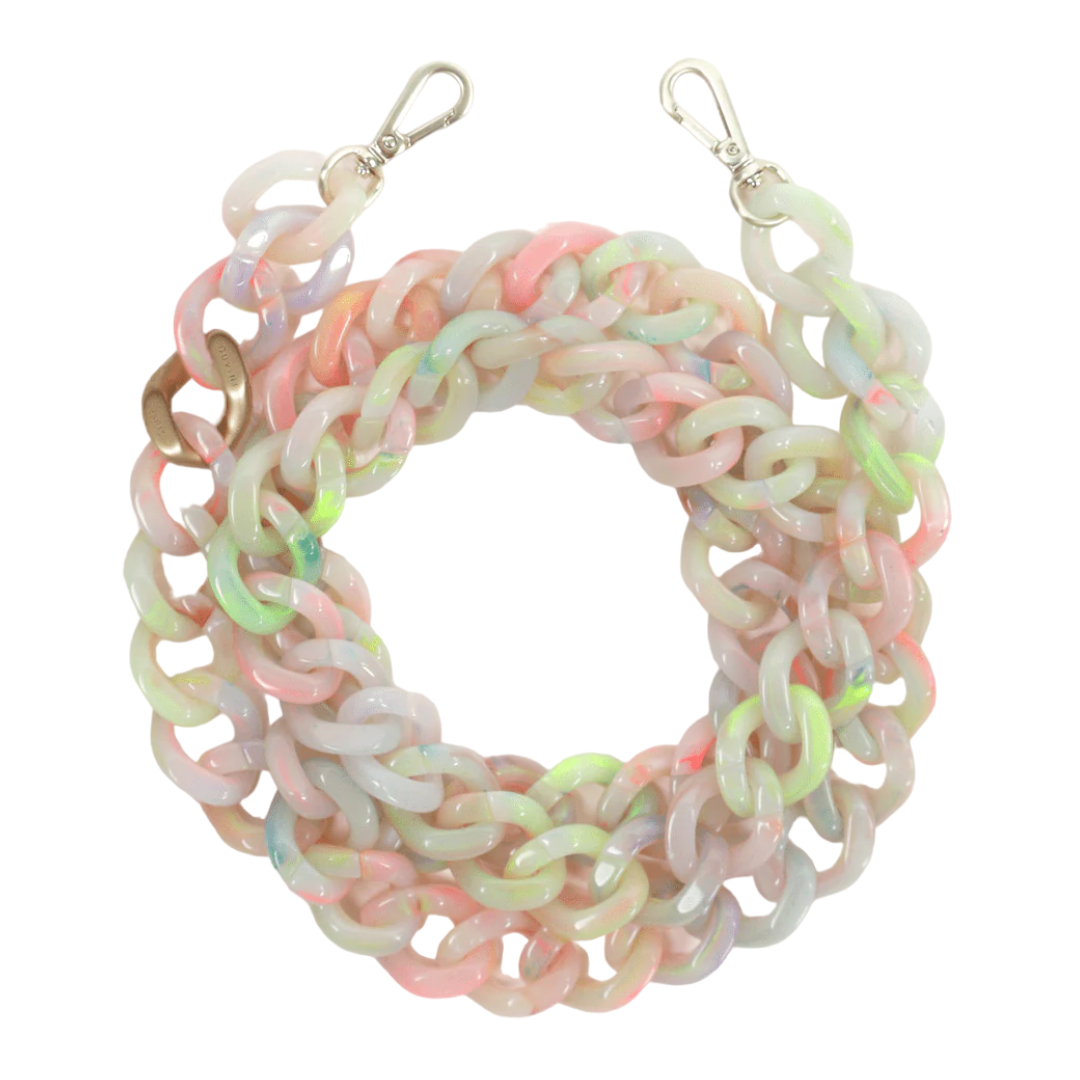 Chaîne de telephone fluo