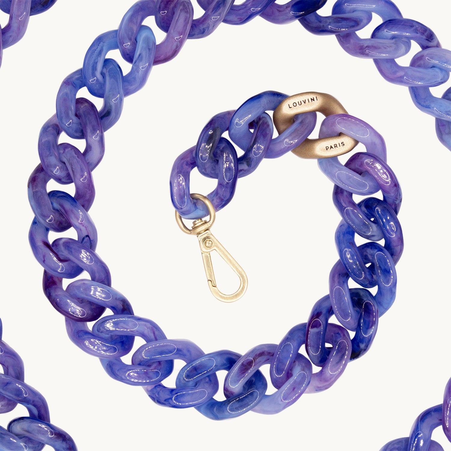 Chaîne de telephone violet