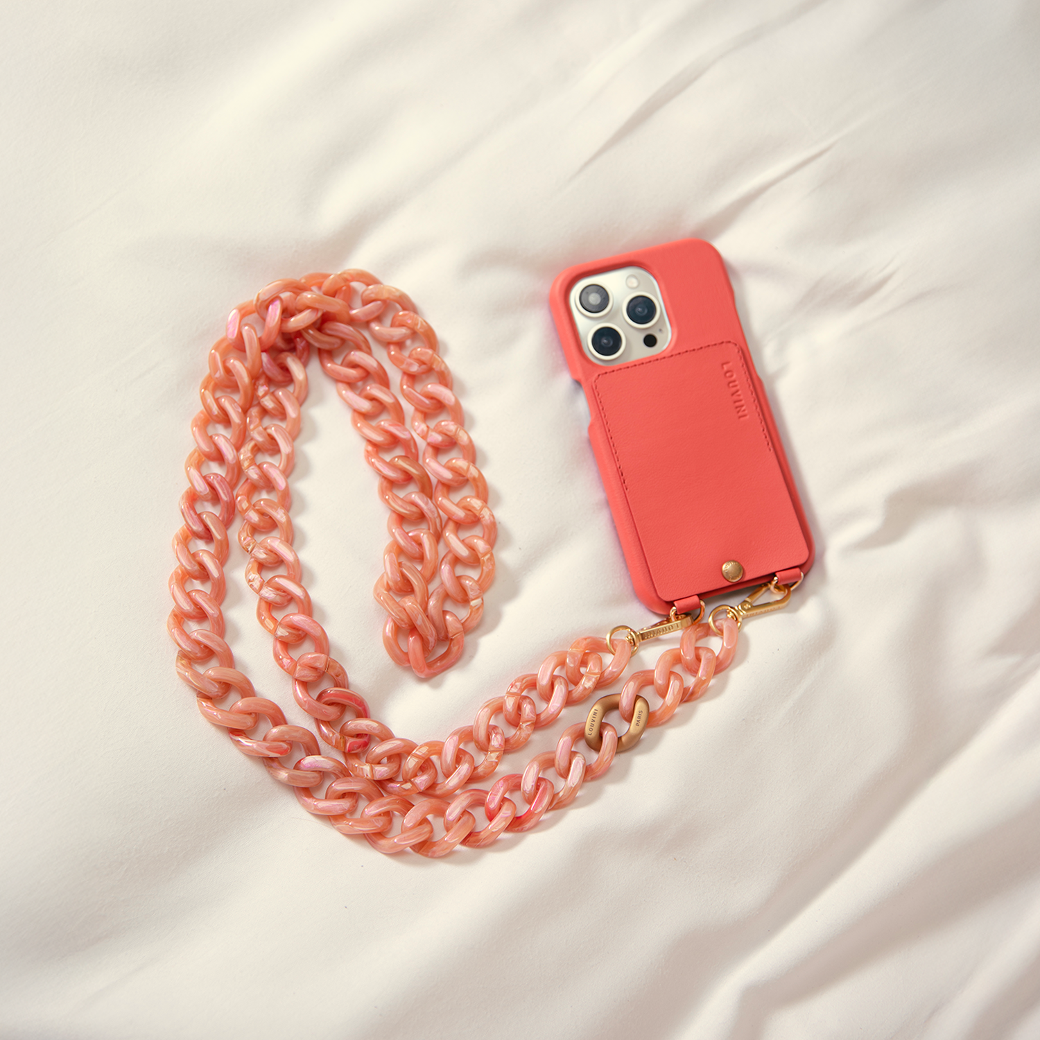 chaine bandouliere telephone bubble gum 