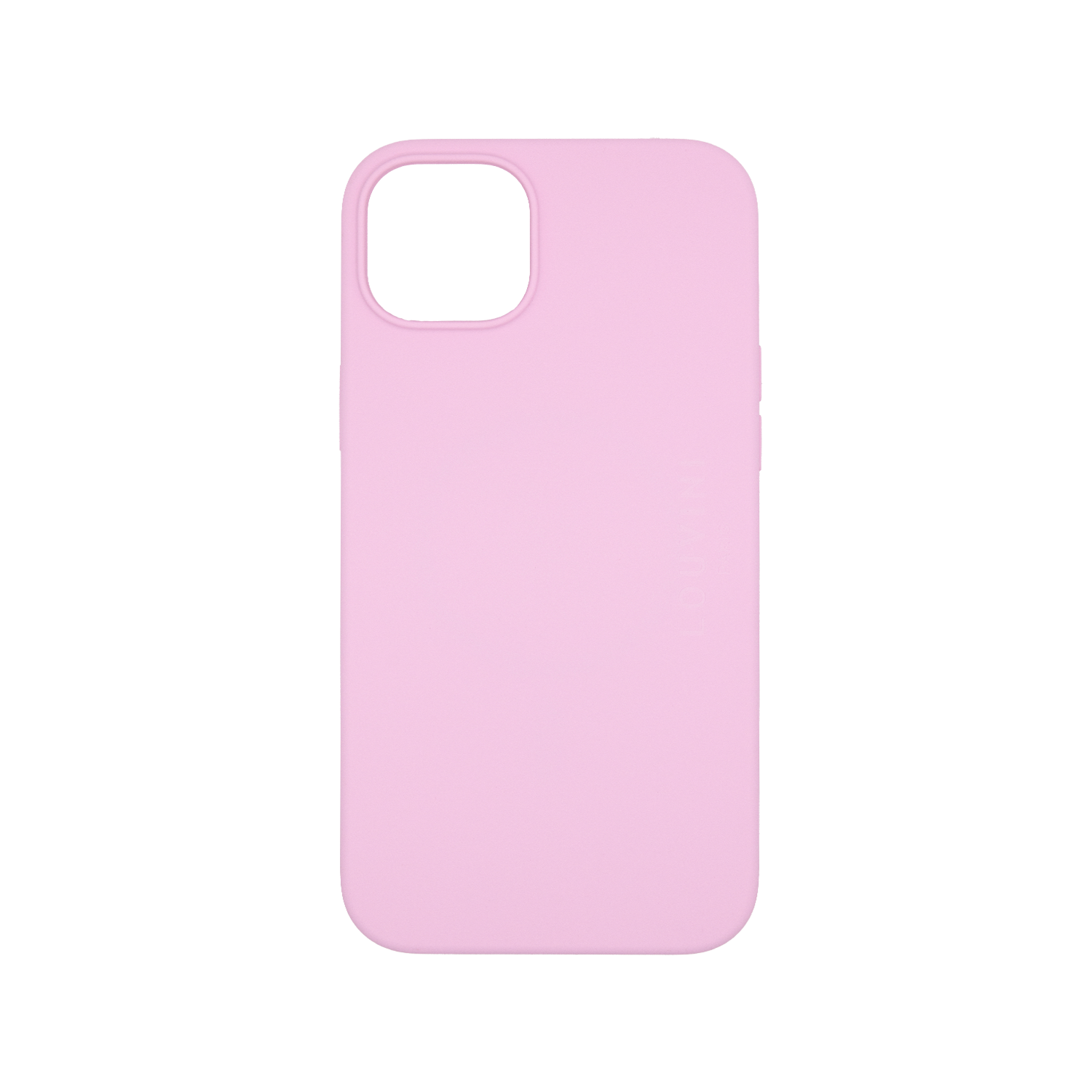 coque silicone rose iphone 14 plus